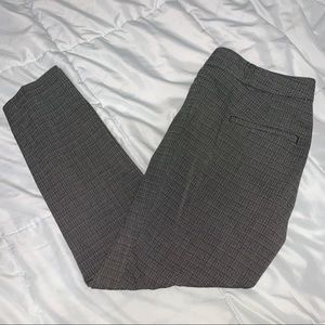 Banana Republic Sloan Crosshatch Black/White pants